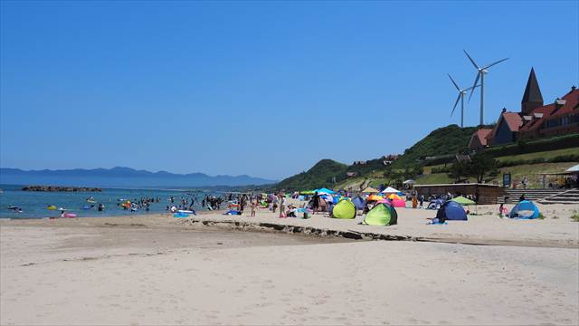 島根県出雲市「キララビーチ」