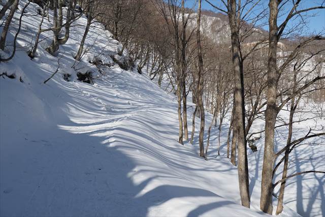 スノーシューイング開始